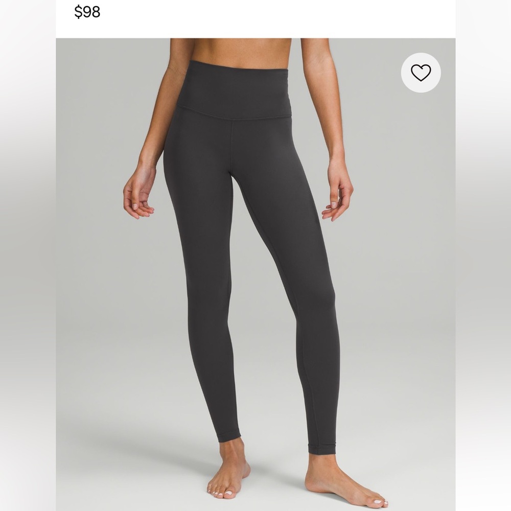 Charcoal 25” lululemon Align Legging